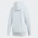 Badge of Sport Long Hoodie Sky Tint / White FM1047 Badge of Sport Long Hoodie Sky Tint / White FM1047