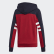 Felpa con cappuccio Sport ID Full-Zip Active Maroon / Legend Ink EB3766 Felpa con cappuccio Sport ID Full-Zip Active Maroon / Legend Ink EB3766