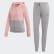 Tuta da allenamento Linear Hoodie French Terry Glory Pink / Medium Grey Heather FM6845 Tuta da allenamento Linear Hoodie French Terry Glory Pink / Medium Grey Heather FM6845