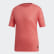 เสื้อยืด Must Haves 3-Stripes Prism Pink / White DU0012 เสื้อยืด Must Haves 3-Stripes Prism Pink / White DU0012