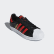 Tênis Superstar Core Black / Bold Orange / Cloud White B41994 Tênis Superstar Core Black / Bold Orange / Cloud White B41994