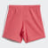 Conjunto Polera y Shorts Trifolio White / Real Pink ED7668 Conjunto Polera y Shorts Trifolio White / Real Pink ED7668