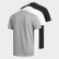 T-shirt Three-Pack Core Heather / White / Black EC7302 T-shirt Three-Pack Core Heather / White / Black EC7302
