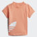 Big Trefoil Short en T-shirt Set Chalk Coral / White FM5599 Big Trefoil Short en T-shirt Set Chalk Coral / White FM5599