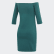 Vestido com Decote Ombro a Ombro Noble Green EJ9347 Vestido com Decote Ombro a Ombro Noble Green EJ9347