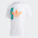 Grid Trefoil T-Shirt White / Glory Green / Signal Coral FM1560 Grid Trefoil T-Shirt White / Glory Green / Signal Coral FM1560