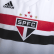 Camisa Sao Paulo I Infantil White / Red / Black DZ5624 Camisa Sao Paulo I Infantil White / Red / Black DZ5624