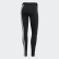 Calça Legging Asymmetrical 3-Stripes Black / White DX7969 Calça Legging Asymmetrical 3-Stripes Black / White DX7969