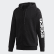 Essentials Inclusive-Sizing Hooded Track Top Black / White FL0139 Essentials Inclusive-Sizing Hooded Track Top Black / White FL0139