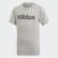 Camiseta Essentials Linear Logo Medium Grey Heather / Black DV1816 Camiseta Essentials Linear Logo Medium Grey Heather / Black DV1816