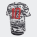 Camisola Number 10 DNA TAN White / Black FJ6338 Camisola Number 10 DNA TAN White / Black FJ6338