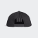 Gorra H90 3 Tiras Black / Black / White ED0247 Gorra H90 3 Tiras Black / Black / White ED0247