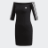 Robe Off-the-Shoulder Black ED7521 Robe Off-the-Shoulder Black ED7521