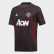 Camisa Manchester United Pré-Jogo 1 Black / Real Red DP2284 Camisa Manchester United Pré-Jogo 1 Black / Real Red DP2284
