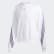 Sudadera cuello redondo 3 bandas White / Tech Purple FM1519 Sudadera cuello redondo 3 bandas White / Tech Purple FM1519