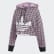 Trefoil Allover Print Hoodie Magic Berry / Black FL4134 Trefoil Allover Print Hoodie Magic Berry / Black FL4134