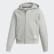 Felpa con cappuccio Must Haves 3-Stripes Medium Grey Heather / White ED4627 Felpa con cappuccio Must Haves 3-Stripes Medium Grey Heather / White ED4627