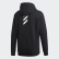 Felpa con cappuccio Woven Pocket Black FL5712 Felpa con cappuccio Woven Pocket Black FL5712