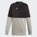 ID Long Crew Sweatshirt Black / Medium Grey Heather / White ED4654 ID Long Crew Sweatshirt Black / Medium Grey Heather / White ED4654