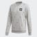 Mikina Must Haves Graphic Crew Medium Grey Heather / White / Black FL4025 Mikina Must Haves Graphic Crew Medium Grey Heather / White / Black FL4025