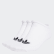 Trefoil Liner Socks 3 Pairs White / Black / Black S20273 Trefoil Liner Socks 3 Pairs White / Black / Black S20273