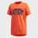 Own the Run T-Shirt Solar Red / Collegiate Navy FM1703 Own the Run T-Shirt Solar Red / Collegiate Navy FM1703