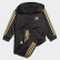 Shiny Jogger Set Black / Gold Metallic FM6381 Shiny Jogger Set Black / Gold Metallic FM6381