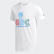 Camiseta com Arte ABC Hand White DU6844 Camiseta com Arte ABC Hand White DU6844