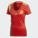 Camisa Oficial Espanha 1 Feminina 2018 Red / Bold Gold BR2716 Camisa Oficial Espanha 1 Feminina 2018 Red / Bold Gold BR2716