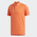 Polokošeľa Climachill Tonal Stripe Hi-Res Coral / Active Orange EC6795 Polokošeľa Climachill Tonal Stripe Hi-Res Coral / Active Orange EC6795