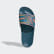 Adilette Slides Active Teal / Tech Ink / Semi Coral EE6179 Adilette Slides Active Teal / Tech Ink / Semi Coral EE6179