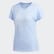 Badge of Sport Tee Glow Blue EB4495 Badge of Sport Tee Glow Blue EB4495