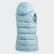 HELIONIC Down Hooded Vest Ash Grey DX0773 HELIONIC Down Hooded Vest Ash Grey DX0773