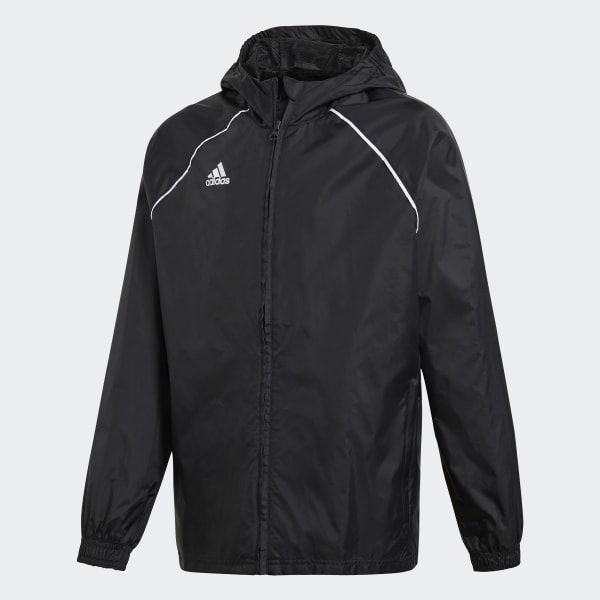 Adidas France Core 18 Noir Imperméable Veste gWPaOHw