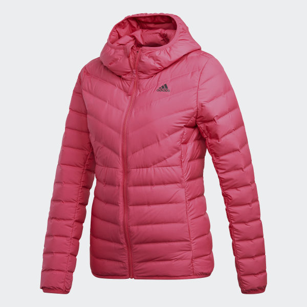 Adidas Soft Streifen WeinrotDeutschland Hooded Daunenjacke 3 Varilite UGqzMVSpL