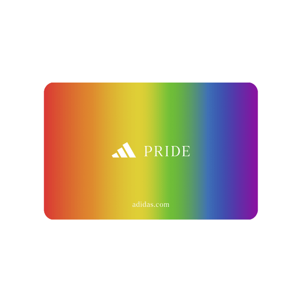 Wielokolorowy E-KARTA PODARUNKOWA PRIDE