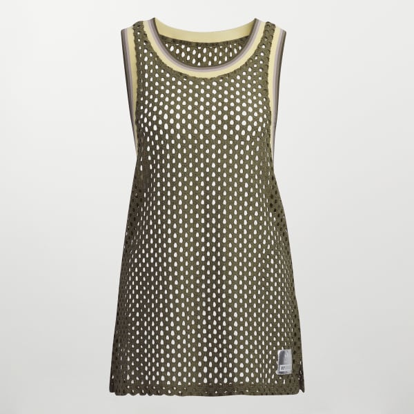 Green Mesh Tank Top (All Gender) EVM14