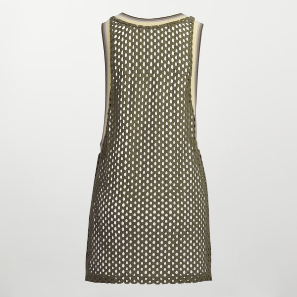 Green Mesh Tank Top (All Gender) EVM14