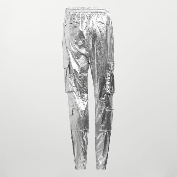 argent Pantalon de survêtement Metallic (Non genré) EUD34