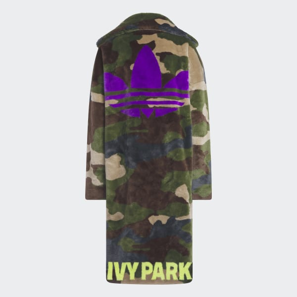 adidas Faux Fur Coat (All Gender) - Multicolor | adidas