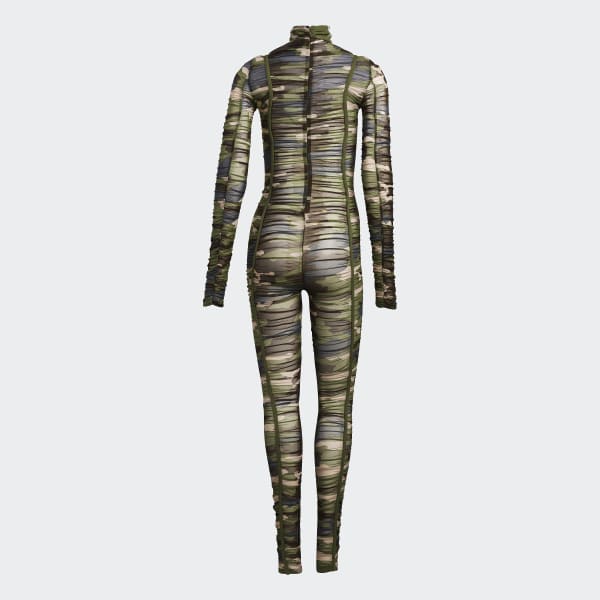 Multi Ruched Catsuit