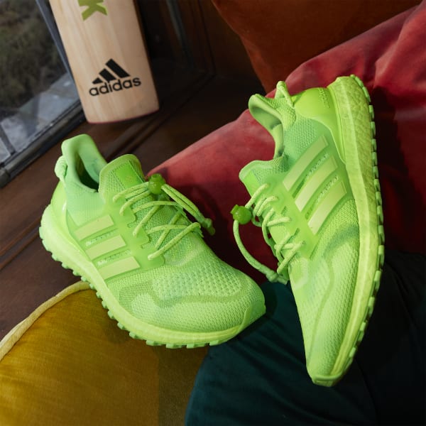 adidas running shoes neon green