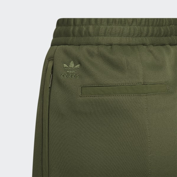 Green Twill Suit Pants