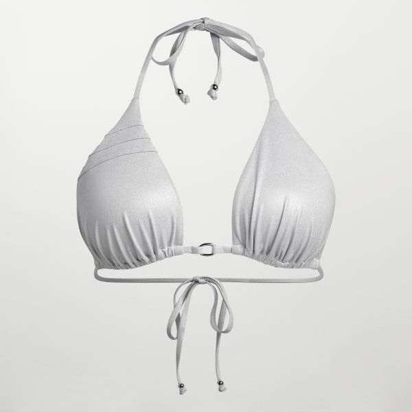 Grey Swim Bikini Top (Plus Size) RB199