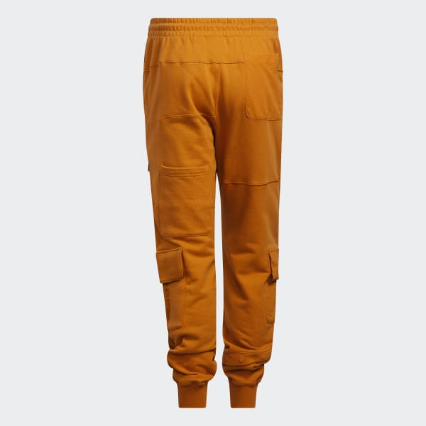 Adidas yellow sweatpants cheap