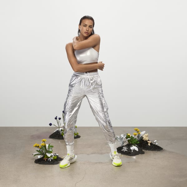 argent Pantalon de survêtement Metallic (Non genré) EUD34