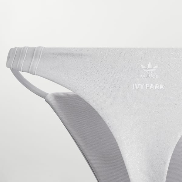 Silver V-Cut Swim Bottoms (Plus Size) ETZ22