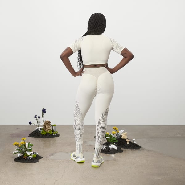 White Seamless High-Waist Tights CU078