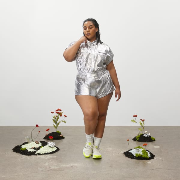 Plus size silver shirt Clearance