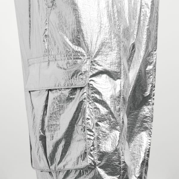 argent Pantalon de survêtement Metallic (Non genré) EUD34